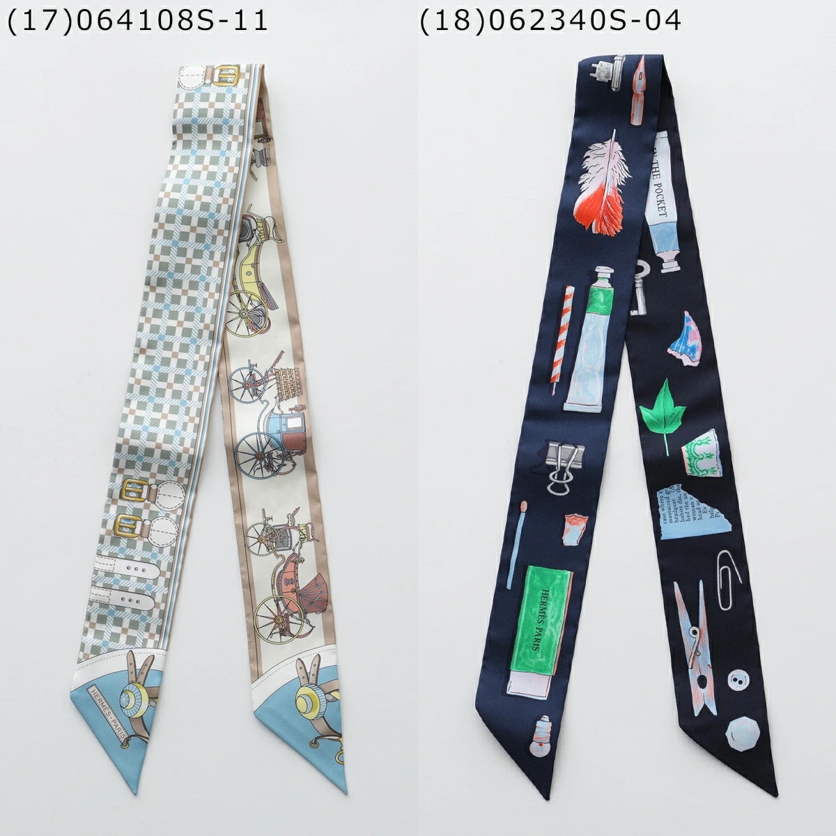 HERMES エルメス ツイリー スカーフ TWILLY レディース フランス