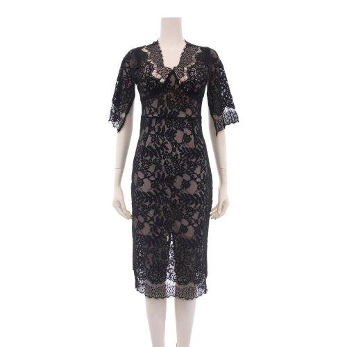 キャバドレス ナイトドレス ミディアムドレス ハイウエスト タイト ワンピース 花柄 Vネック 総レース 切り替え レディース グラシア キャバドレス ナイトドレス ミディアムドレス ハイウエスト タイト ワンピース 花柄 Vネック 総レース 切り替え レディース グラシア