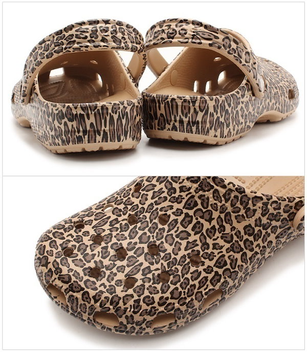Qoo10] Crocs クロックス クラシック レオパードプリン