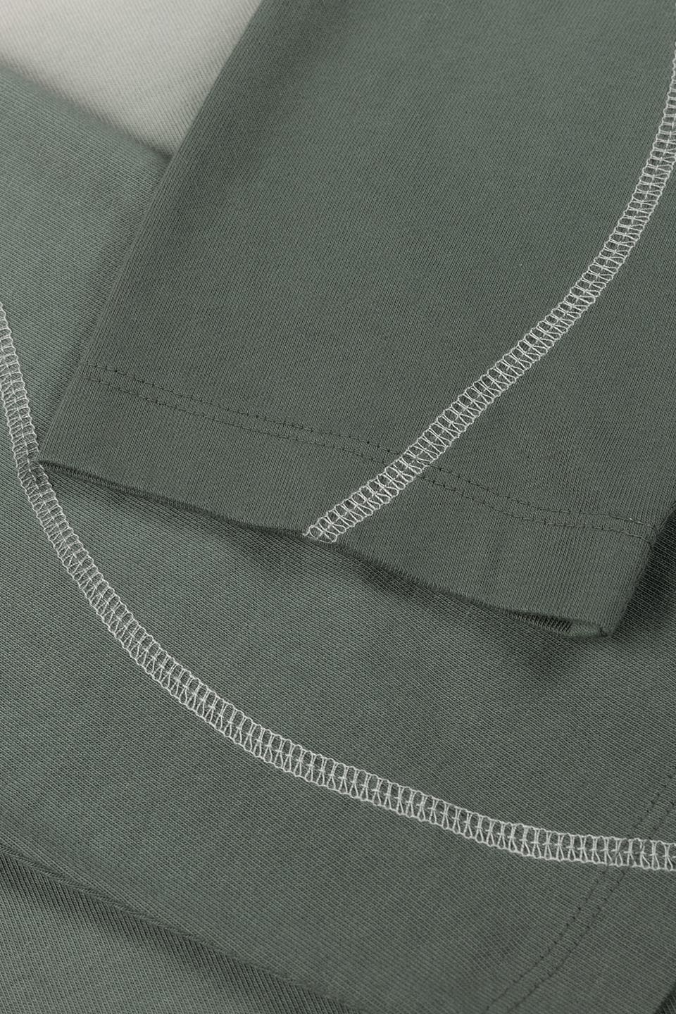 【DIME】 GRADIENT LS SHIRT : GREEN