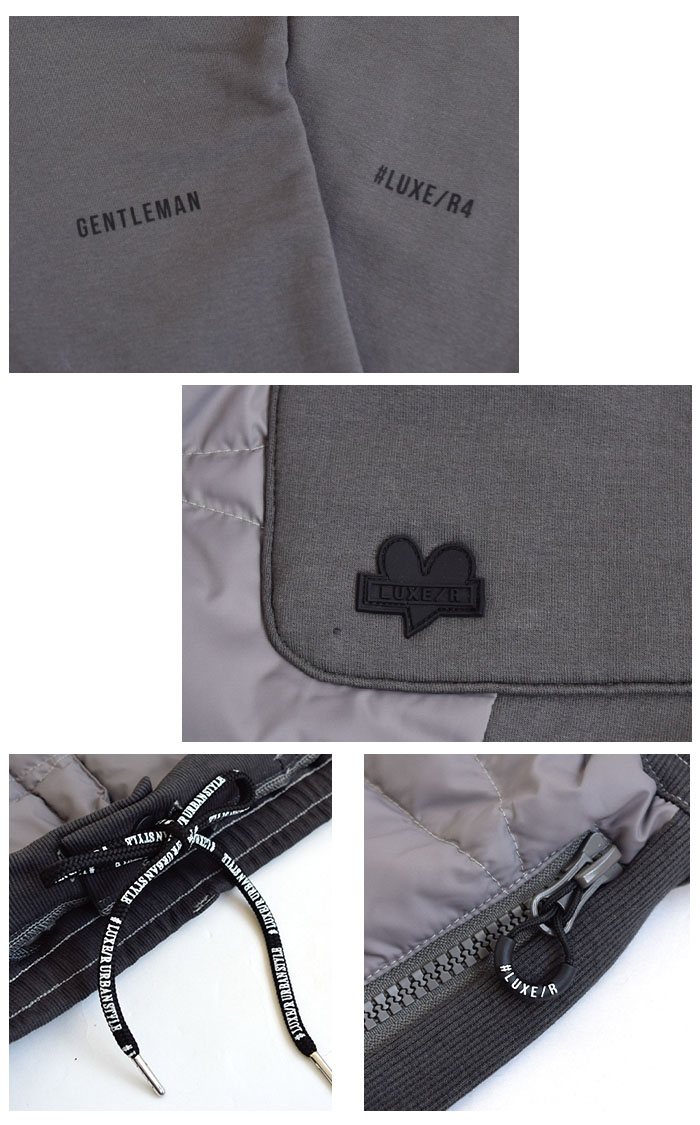 【2024秋冬新作】LUXE/R ラグジュ ゴルフ パンツ ボトムス ロングパンツ ストレッチ フリース 裏起毛 ダウン 切り替え ロングパンツ 長ズボン メンズ レディース M L XL 45762