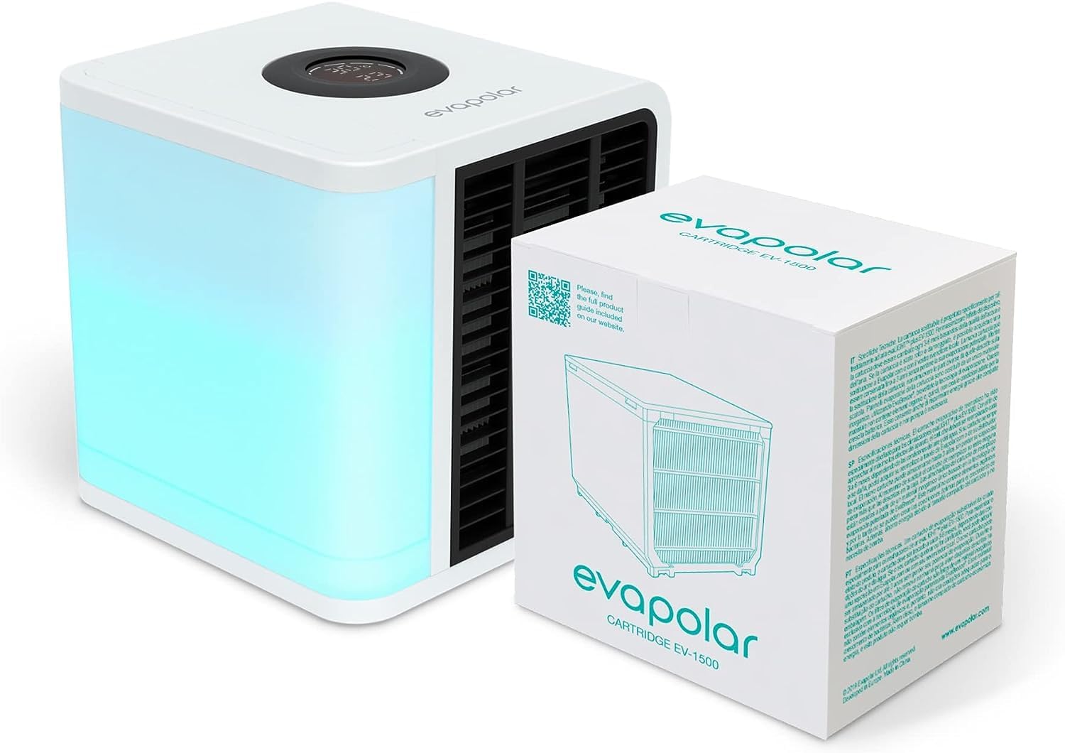 Evapolar EvaLIGHT Plus 交換用カートリッジ EV-1500 パーソナルエバポレーティブエアクーラーと加湿器/ポータブルエアコン用