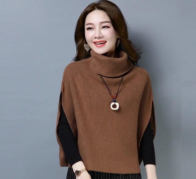 トップス セーター 白トップス 袖なし ノースリーブ タートルネック 襟なし ニット かわいい 大人可愛い シンプル カジュアル 大人 おしゃれ お洒落 レトロ 大人女子 無地 春 秋 冬 20代