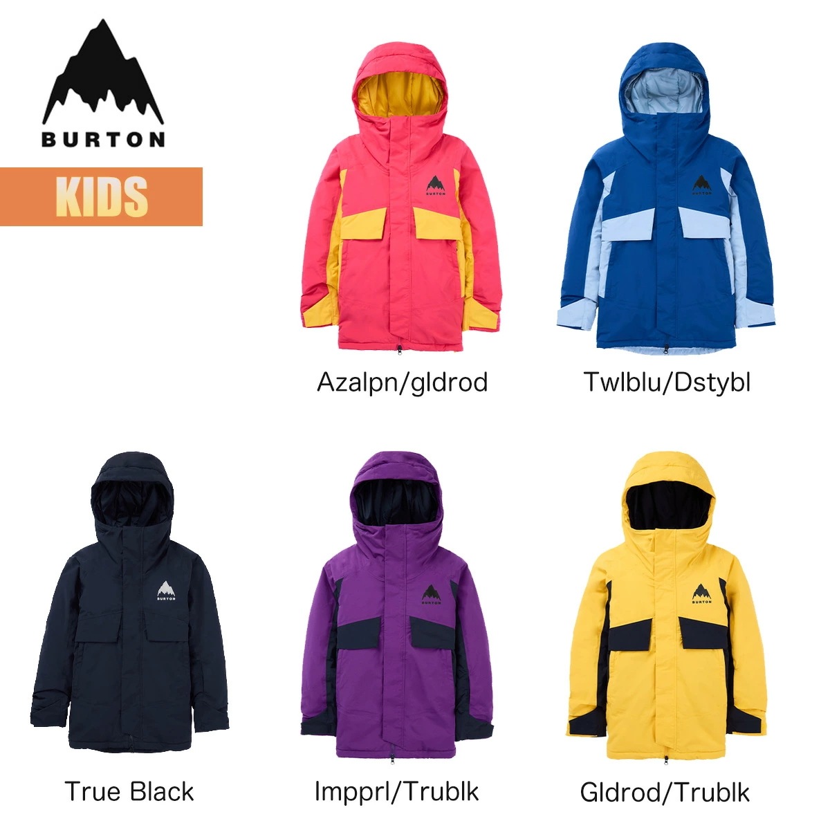 スノーボードウェア キッズ ジャケット 24-25 アスカトニー 2レイヤー W25JP-243121 Kids Ascutney 2-Layer Jacket スノーボードジャケット