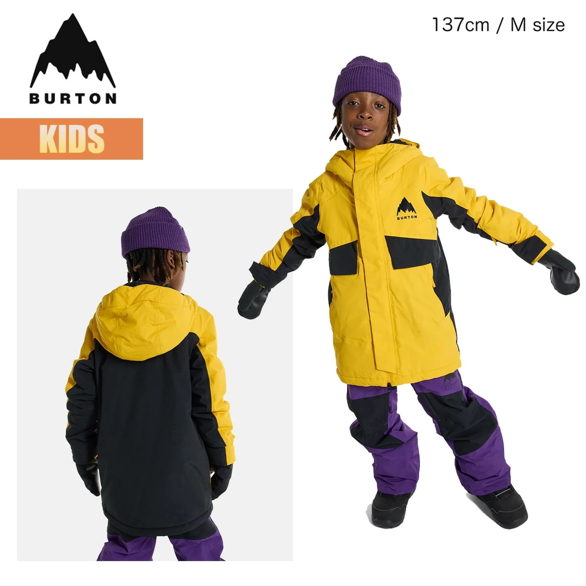 スノーボードウェア キッズ ジャケット 24-25 アスカトニー 2レイヤー W25JP-243121 Kids Ascutney 2-Layer Jacket スノーボードジャケット