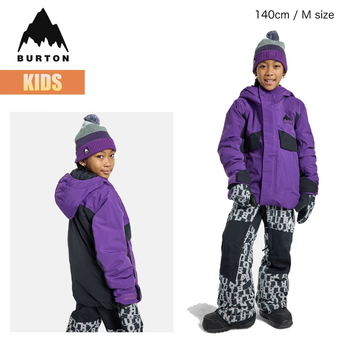 スノーボードウェア キッズ ジャケット 24-25 アスカトニー 2レイヤー W25JP-243121 Kids Ascutney 2-Layer Jacket スノーボードジャケット