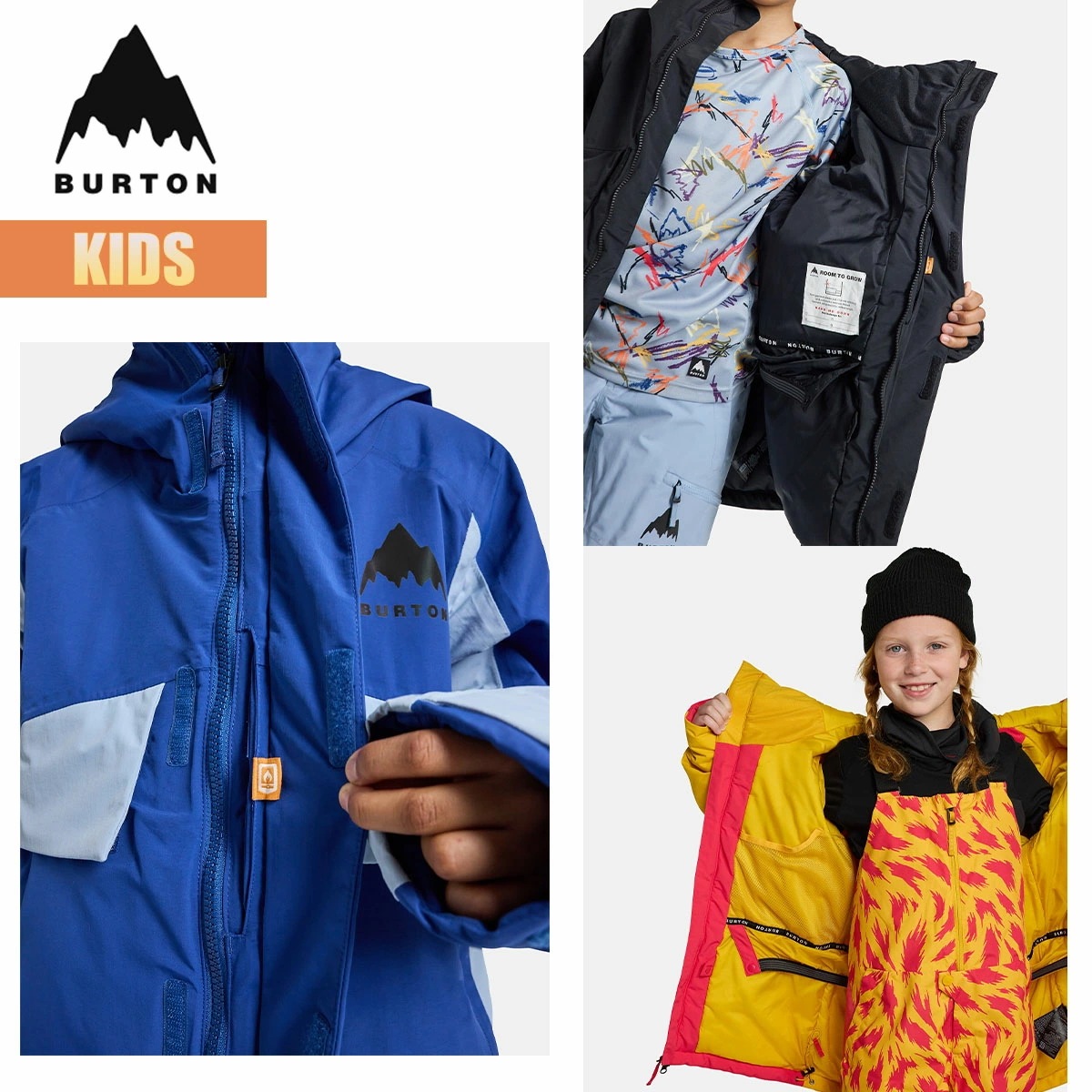 スノーボードウェア キッズ ジャケット 24-25 アスカトニー 2レイヤー W25JP-243121 Kids Ascutney 2-Layer Jacket スノーボードジャケット