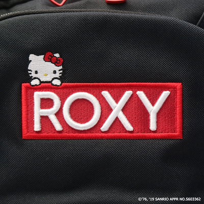 未使用　ROXY ハローキティ　リュック　バックパック　ボックスロゴ　ロキシー roxy-011_5.jpg