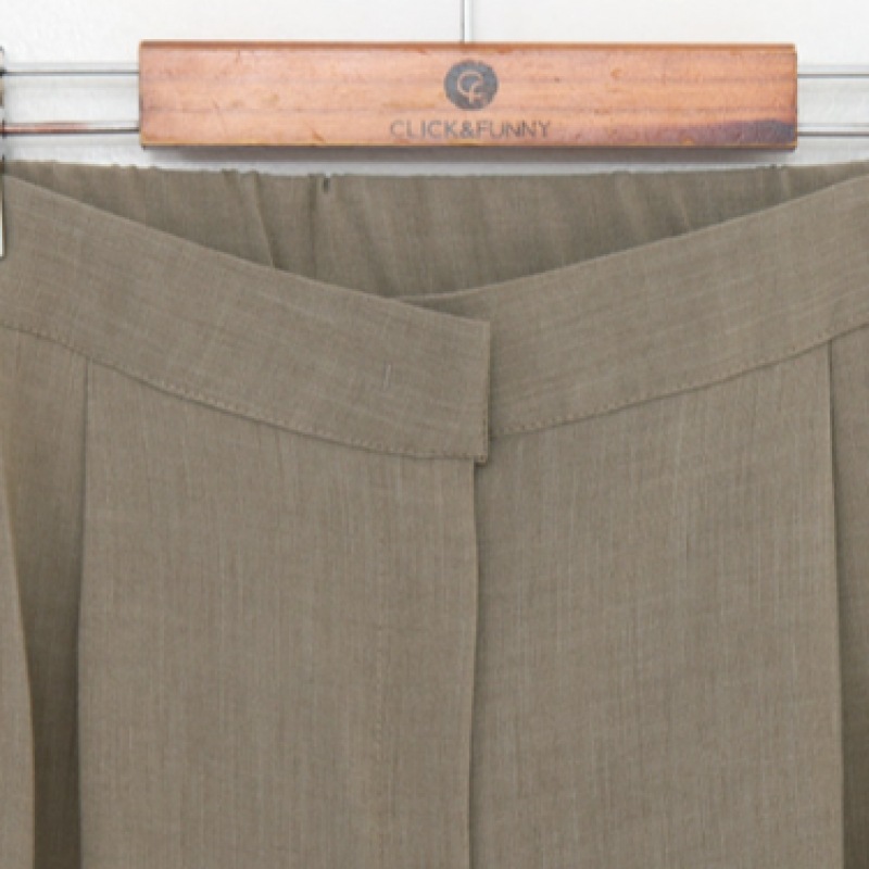 クリック&ファニークールサマーリネンワイドスラックス [SMLサイズ]