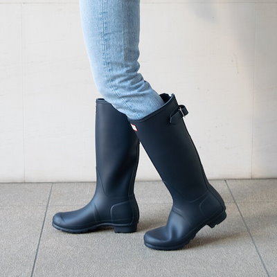 Qoo10] ハンター 正規品 レインブーツ ロング 長靴 WF : シューズ