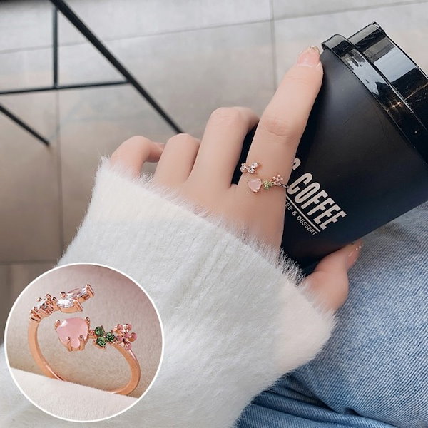 Qoo10] 指輪 ファッションリング オープンリング