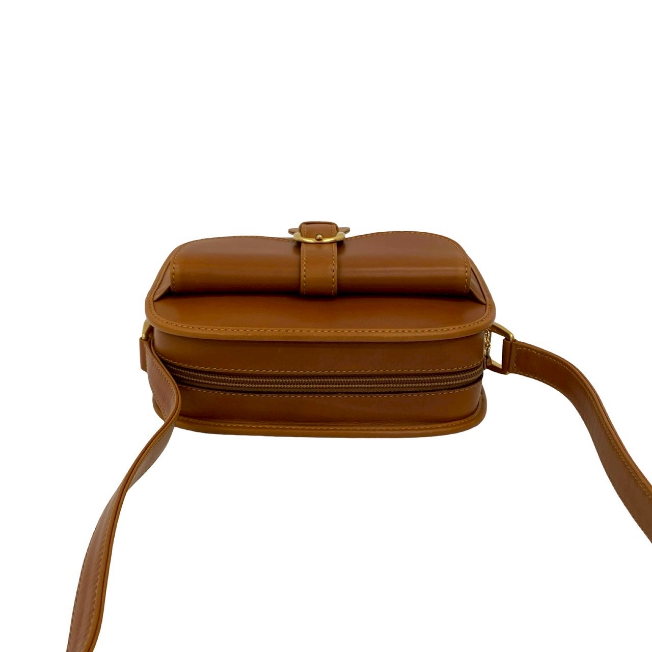 ヴィンテージ シェリーライン GG ロゴ 金具ショルダーバッグ レザー ブラウン 31465 ヴィンテージ シェリーライン GG ロゴ 金具ショルダーバッグ レザー ブラウン 31465