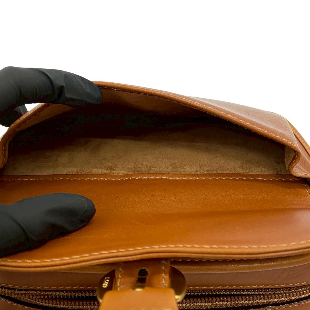 ヴィンテージ シェリーライン GG ロゴ 金具ショルダーバッグ レザー ブラウン 31465 ヴィンテージ シェリーライン GG ロゴ 金具ショルダーバッグ レザー ブラウン 31465