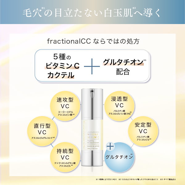楽天市場】フラクショナルCC ニードルセラムCX4 30mL [ 日本製