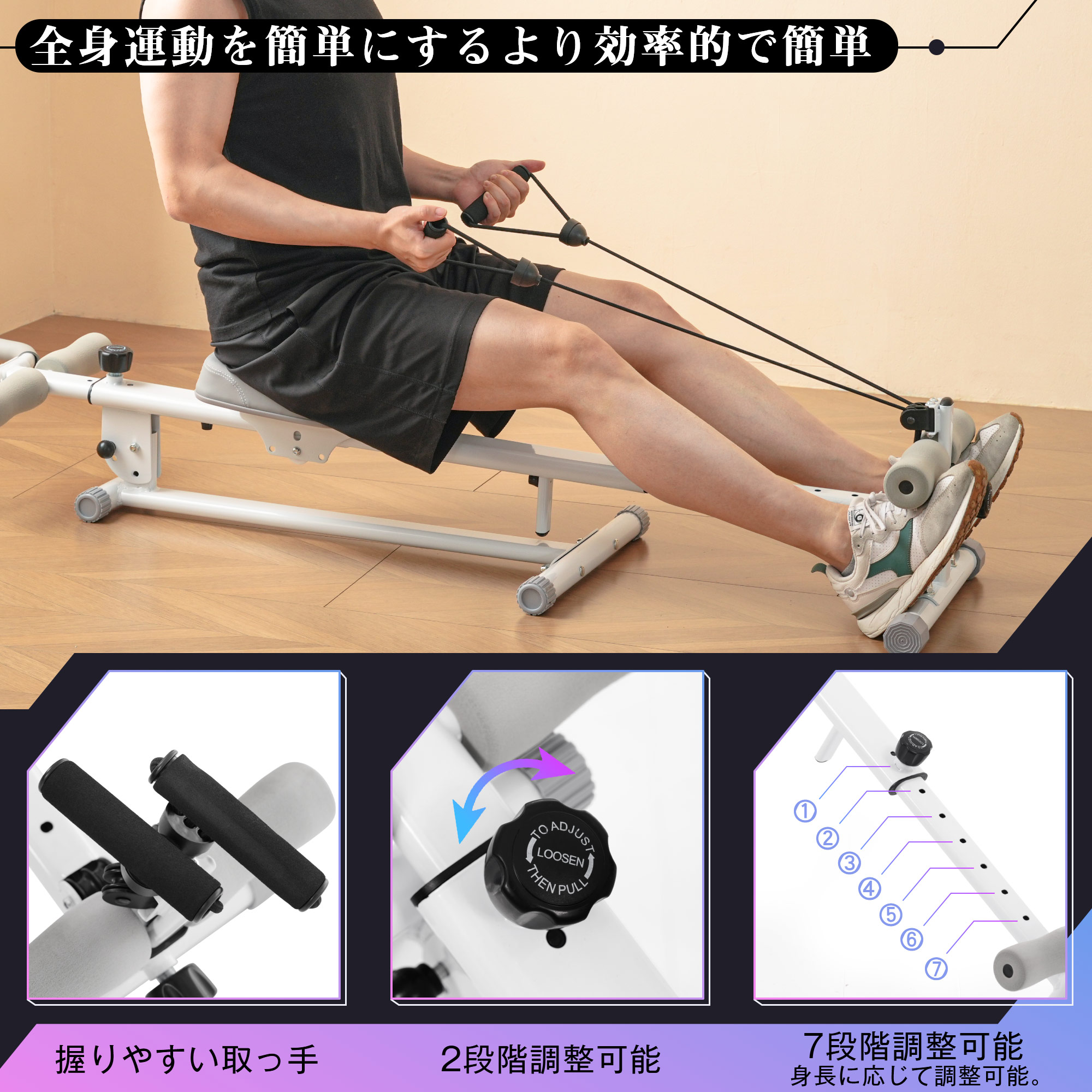 【国内発送Ｍ】1323腹筋マシーン ワンダーコア 1台6役 腹筋ローラー アブグライダー ローイングマシン プッシュアップ レッグプレス サイドウエスト アブローラー ローマンチェア ヒップトレーニン