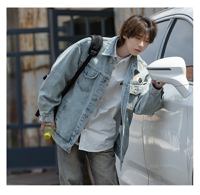 デニムジャケット デニム メンズ ジャケット 長袖 ヴィンテージ カジュアル 春 秋 アウター コート ビッグ オーバーサイズ ストリート ビッグシルエット 大きいサイズ ライトアウター ショート丈 デニムジャケット デニム メンズ ジャケット 長袖 ヴィンテージ カジュアル 春 秋 アウター コート ビッグ オーバーサイズ ストリート ビッグシルエット 大きいサイズ ライトアウター ショート丈