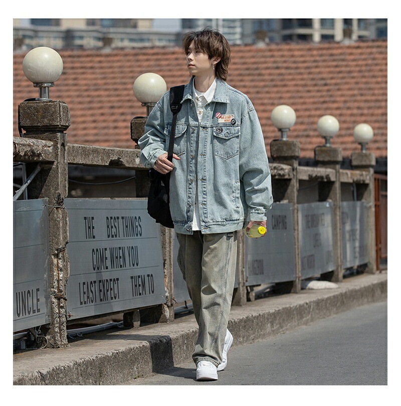 デニムジャケット デニム メンズ ジャケット 長袖 ヴィンテージ カジュアル 春 秋 アウター コート ビッグ オーバーサイズ ストリート ビッグシルエット 大きいサイズ ライトアウター ショート丈 デニムジャケット デニム メンズ ジャケット 長袖 ヴィンテージ カジュアル 春 秋 アウター コート ビッグ オーバーサイズ ストリート ビッグシルエット 大きいサイズ ライトアウター ショート丈