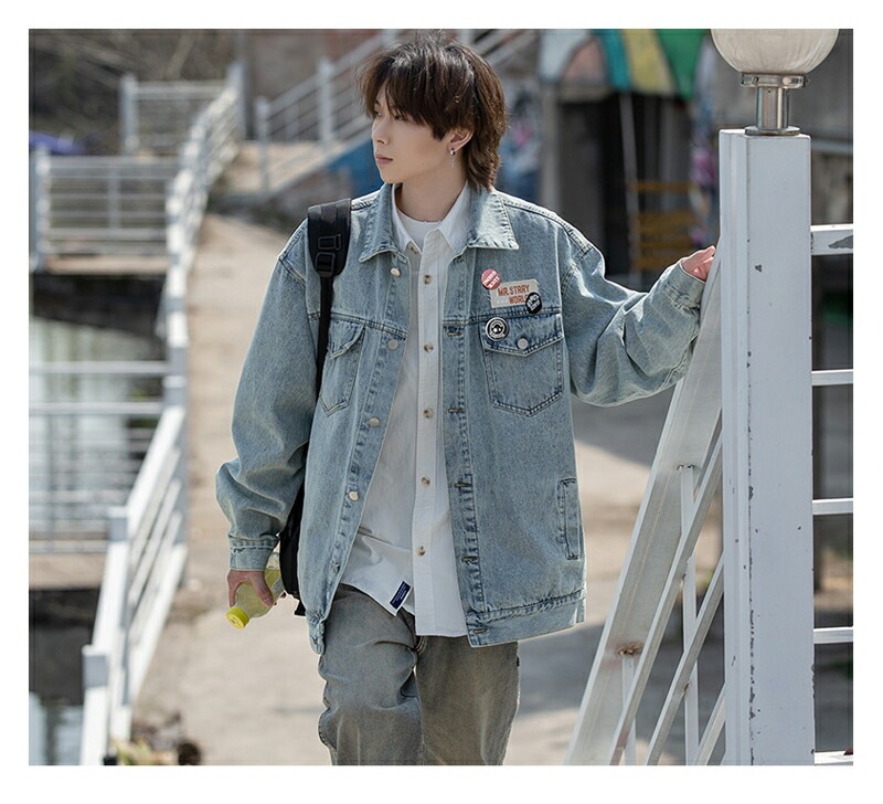 デニムジャケット デニム メンズ ジャケット 長袖 ヴィンテージ カジュアル 春 秋 アウター コート ビッグ オーバーサイズ ストリート ビッグシルエット 大きいサイズ ライトアウター ショート丈 デニムジャケット デニム メンズ ジャケット 長袖 ヴィンテージ カジュアル 春 秋 アウター コート ビッグ オーバーサイズ ストリート ビッグシルエット 大きいサイズ ライトアウター ショート丈