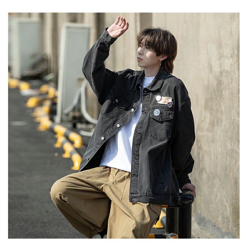 デニムジャケット デニム メンズ ジャケット 長袖 ヴィンテージ カジュアル 春 秋 アウター コート ビッグ オーバーサイズ ストリート ビッグシルエット 大きいサイズ ライトアウター ショート丈 デニムジャケット デニム メンズ ジャケット 長袖 ヴィンテージ カジュアル 春 秋 アウター コート ビッグ オーバーサイズ ストリート ビッグシルエット 大きいサイズ ライトアウター ショート丈