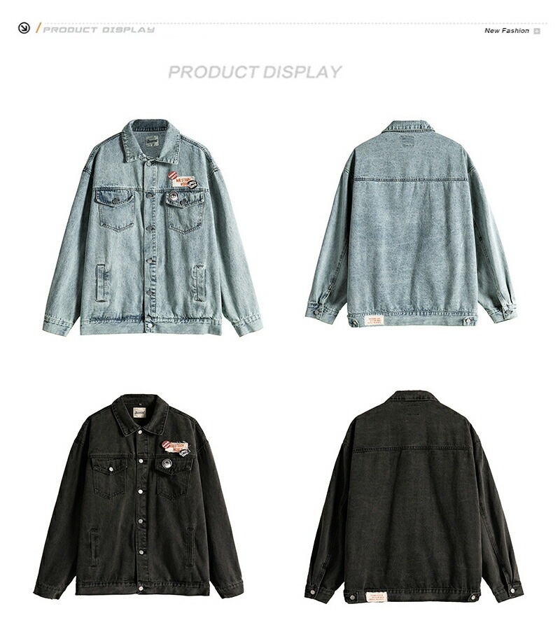 デニムジャケット デニム メンズ ジャケット 長袖 ヴィンテージ カジュアル 春 秋 アウター コート ビッグ オーバーサイズ ストリート ビッグシルエット 大きいサイズ ライトアウター ショート丈 デニムジャケット デニム メンズ ジャケット 長袖 ヴィンテージ カジュアル 春 秋 アウター コート ビッグ オーバーサイズ ストリート ビッグシルエット 大きいサイズ ライトアウター ショート丈