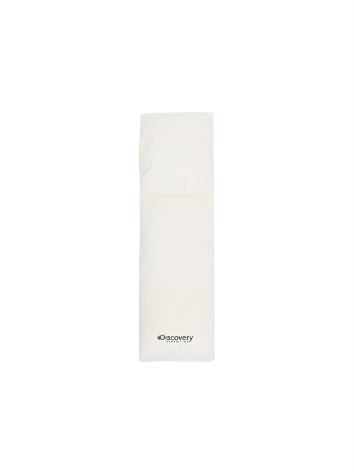 Discovery EXPEDITION Logo printed padded muffler IVORY D 63