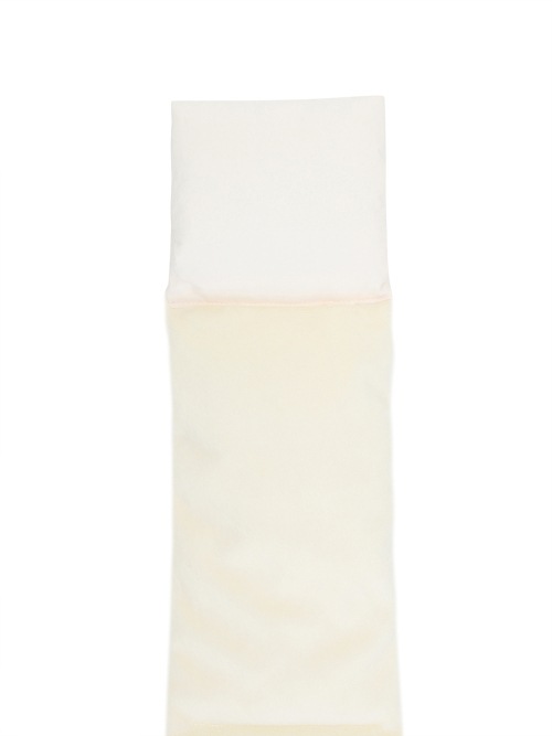 Discovery EXPEDITION Logo printed padded muffler IVORY D 63
