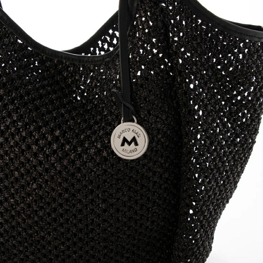 Marco Masi マルコマージ バッグ 3238 トートバッグ レディース イタリア製 本革 レザー ラフィア コンサバ A4 大容量 肩掛け 春夏 25SS Marco Masi マルコマージ バッグ 3238 トートバッグ レディース イタリア製 本革 レザー ラフィア コンサバ A4 大容量 肩掛け 春夏 25SS