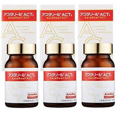 セラーコー アスタリール ACT2 3個セット : 健康食品・サプリ アスタリー