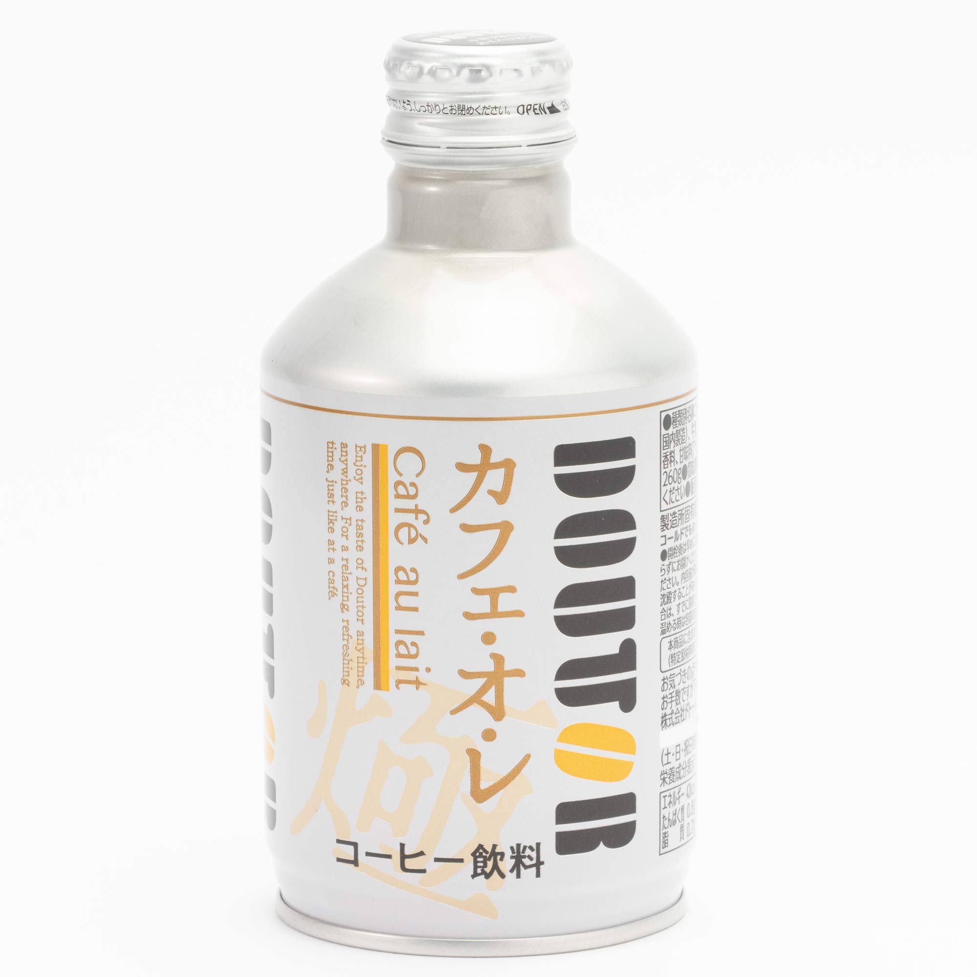 ドトールコーヒーレアルカフェオレボトル缶260g×24本 ドトールコーヒーレアルカフェオレボトル缶260g×24本