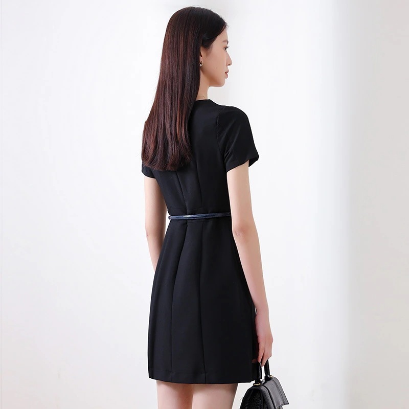 2025年【高品質の製品】!!!25 半袖 ワンピーススーツ ワンピース サマー シンプル L半袖 感 ビジネス レディース オフィス 通勤 2025年【高品質の製品】!!!25 半袖 ワンピーススーツ ワンピース サマー シンプル L半袖 感 ビジネス レディース オフィス 通勤
