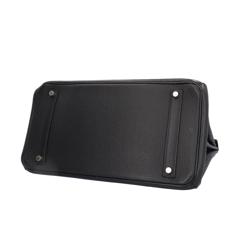 エルメス バーキン35 ハンドバッグ レザー ブラック HERMES 中古