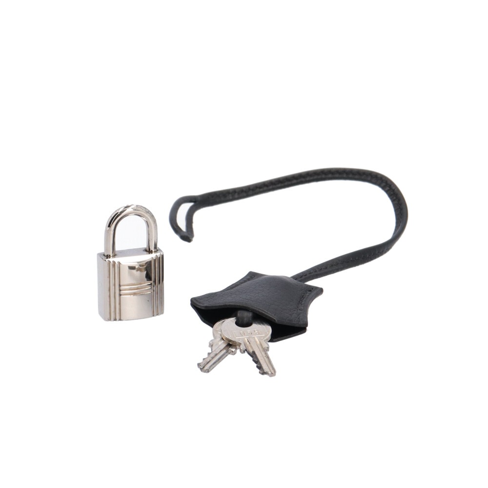 エルメス バーキン35 ハンドバッグ レザー ブラック HERMES 中古