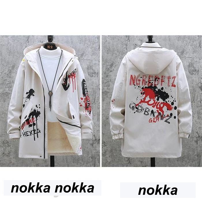 マウンテンパーカー メンズ ジャケット ロング丈 撥水加工 コート ブルゾン ジップアップ カジュアル