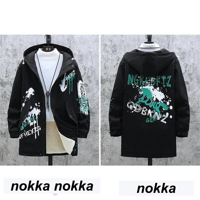 マウンテンパーカー メンズ ジャケット ロング丈 撥水加工 コート ブルゾン ジップアップ カジュアル