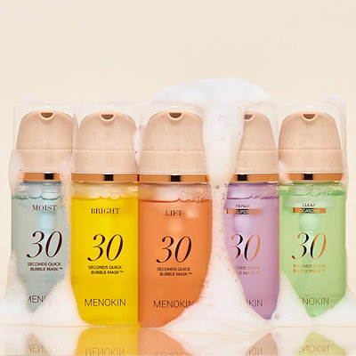 Qoo10] メノキン バブルマスク人気3種セット : スキンケア