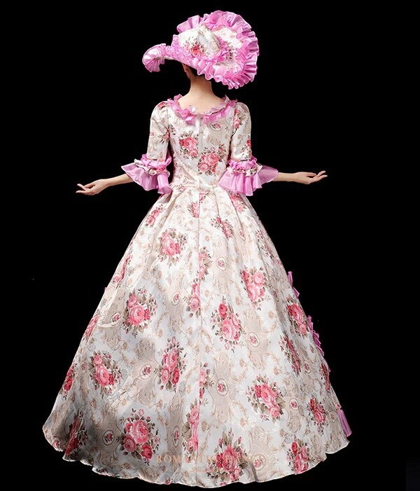 ロングドレス 貴族ドレス お姫様 ドレス 中世ヨーロッパ ステージ アンブレラスリーブ 帽子付き 演奏会 舞台衣装 花柄 貴族風 メルヘン ゴージャス イベント オペラ プリンセスライン 撮影 コスプ ロングドレス 貴族ドレス お姫様 ドレス 中世ヨーロッパ ステージ アンブレラスリーブ 帽子付き 演奏会 舞台衣装 花柄 貴族風 メルヘン ゴージャス イベント オペラ プリンセスライン 撮影 コスプ