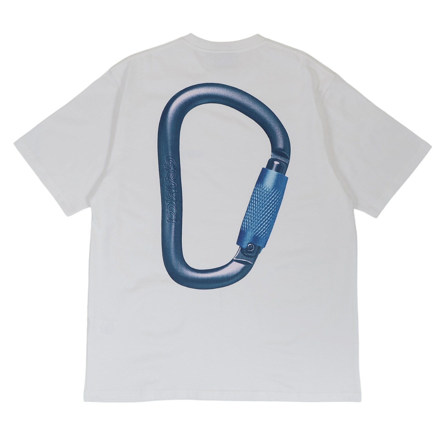 Tシャツ 半袖 カラビナ メンズ ホワイト グレー 白 G4SU-T074