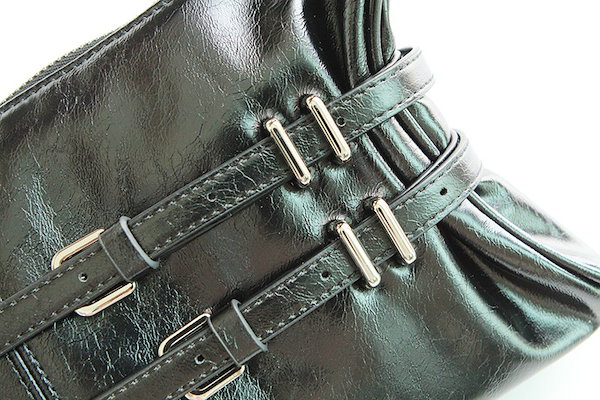 バッグ MATIN KIM DOUBLE BELTED STRAP MINI BAG MATIN KIM ストラップバッグ DOUBLE BELTED STRAP MINI BAG｜MIRISE