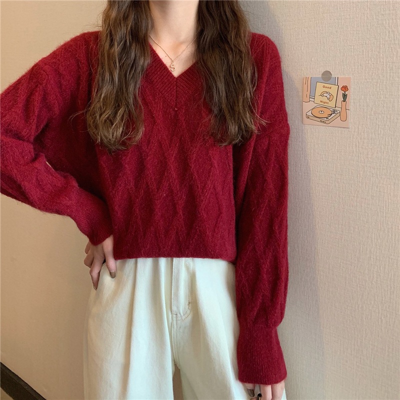 トップス ケーブルニット セーター 全5色 袖あり 長袖 Vネック かわいい 可愛い きれいめ シンプル カジュアル 上品 おしゃれ お洒落 レトロ 可愛い 女子 こなれ感 ラフ トップス ケーブルニット セーター 全5色 袖あり 長袖 Vネック かわいい 可愛い きれいめ シンプル カジュアル 上品 おしゃれ お洒落 レトロ 可愛い 女子 こなれ感 ラフ