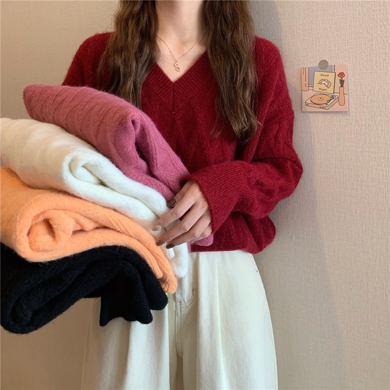 トップス ケーブルニット セーター 全5色 袖あり 長袖 Vネック かわいい 可愛い きれいめ シンプル カジュアル 上品 おしゃれ お洒落 レトロ 可愛い 女子 こなれ感 ラフ トップス ケーブルニット セーター 全5色 袖あり 長袖 Vネック かわいい 可愛い きれいめ シンプル カジュアル 上品 おしゃれ お洒落 レトロ 可愛い 女子 こなれ感 ラフ