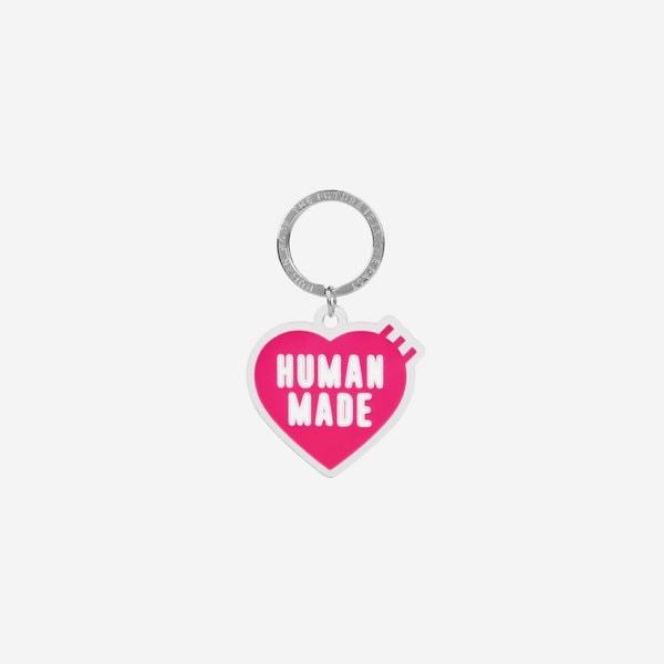 Qoo10] HUMAN MADE ヒューマンメイド ハート キーリング キ