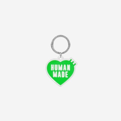 Qoo10] HUMAN MADE ヒューマンメイド ハート キーリング キ