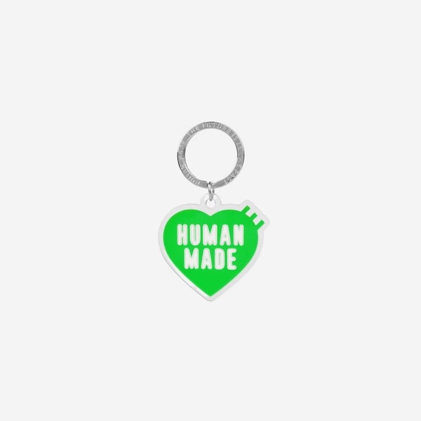 Qoo10] HUMAN MADE ヒューマンメイド ハート キーリング キ