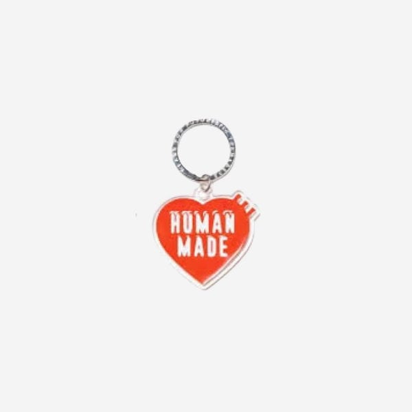 Qoo10] HUMAN MADE ヒューマンメイド ハート キーリング キ