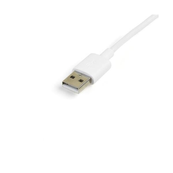 StarTech.com Lightning／Micro USBケーブル 1m ホワイトiPhone／iPod／iPad／Android対応 LTUB1MWH 1本