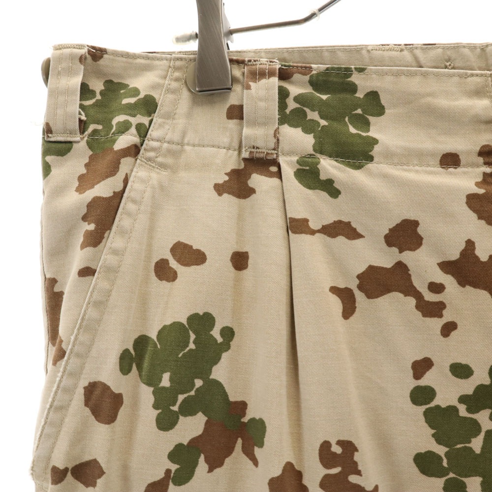 00s ドイツ軍 カーゴパンツ デザートフレックカモ オーバーダイ ミリタリー ドイツ軍 00s 2006年 フレクターデザートカモ トロペンターン