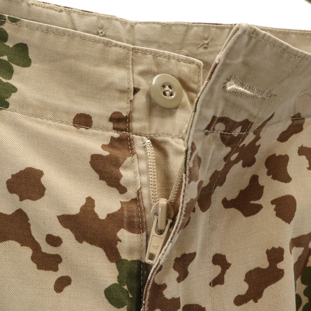 00s ドイツ軍 カーゴパンツ デザートフレックカモ オーバーダイ ミリタリー ドイツ軍 00s 2006年 フレクターデザートカモ トロペンターン
