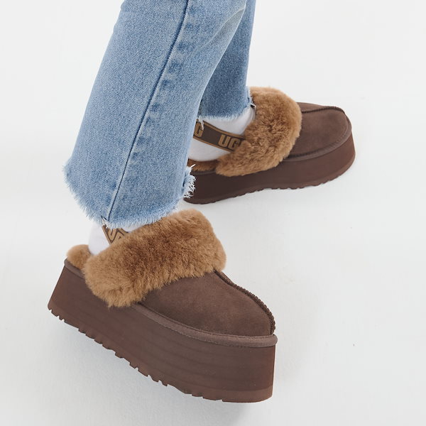 Qoo10] UGG サンダル ファー ファンケット レディー