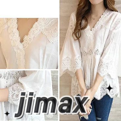 トップス レディース きれいめ カジュアル おしゃれ 袖あり レース コットン ブラウス ホワイト シャツ 白 綿 涼しげ 薄手 カットソー 七分袖 半袖 上品 韓国 コーデ 春 夏 秋 20代 3 トップス レディース きれいめ カジュアル おしゃれ 袖あり レース コットン ブラウス ホワイト シャツ 白 綿 涼しげ 薄手 カットソー 七分袖 半袖 上品 韓国 コーデ 春 夏 秋 20代 3