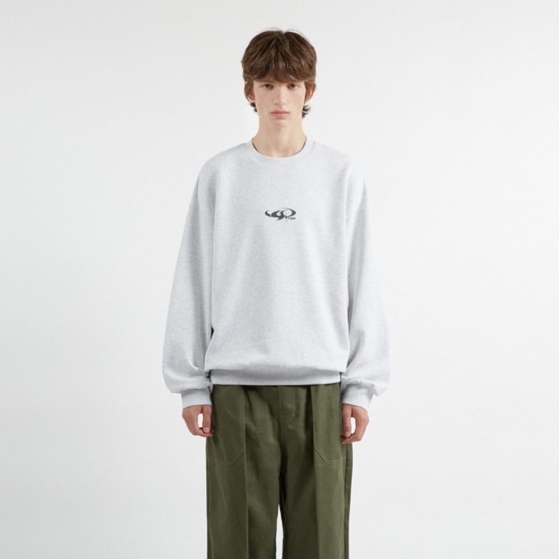 CODEGRAPHY [スウェット72時間のみ] CGP ARCロゴマンツーマン_メランジグレー